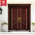 Eingangstüren aus Holz Doppeltür Design vorne doppelte Tür